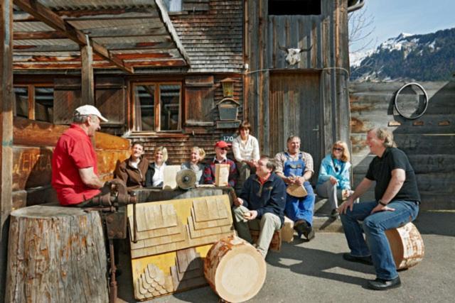 Hotel Krone In Au Au (Vorarlberg) Dış mekan fotoğraf
