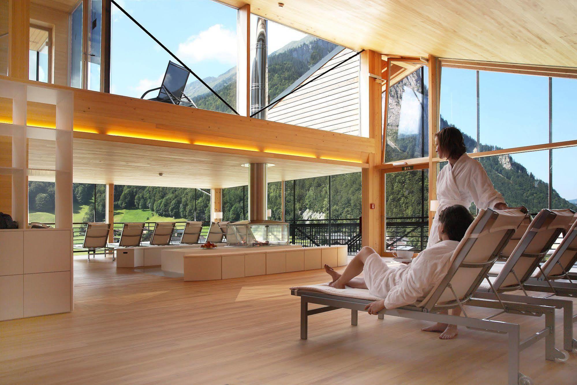 Hotel Krone In Au Au (Vorarlberg) Dış mekan fotoğraf